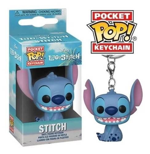 Funko Keychain Stitch Disney Lilo E Stitch Chaveiro 