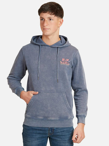 Poleron Process Hoodies  Azul Juvenil Hombre Ripcurl