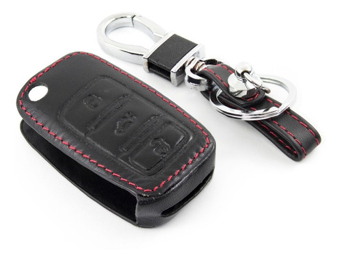 Funda Llave Protectora Piel Jetta Volkswagen Vw Bora Vento