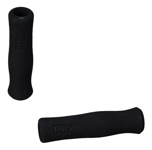 Puños Para Bicicleta Mtb Pro Foam Ø 32 X 133mm Color Negro