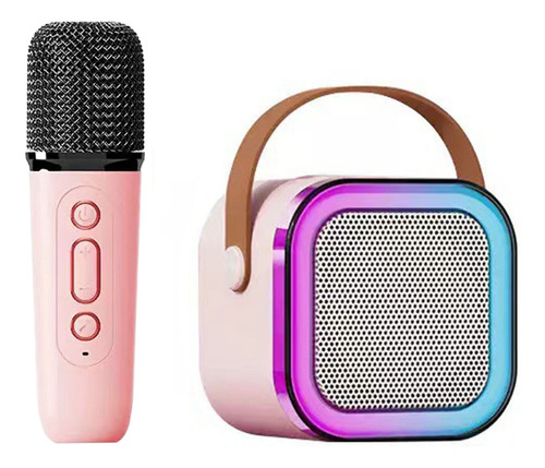 Micrófono Inalámbrico Con Mini Altavoz Para Máquina De Karao