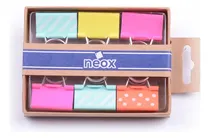 Comprar Set Neox Clips Aprietapapel ,clips Pinza Rosa Pastel