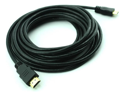 Cabo Mini Hdmi 3 Metros Para Câmera Sony Fuji Nikon Canon
