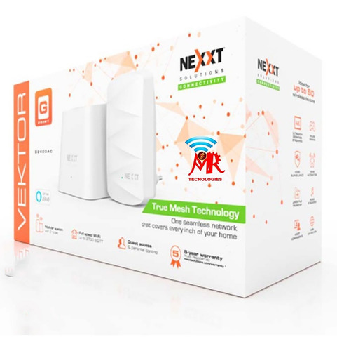 Wi-fi Mesh Gigabit Vektorg2400-ac 2 Pack Nexxt