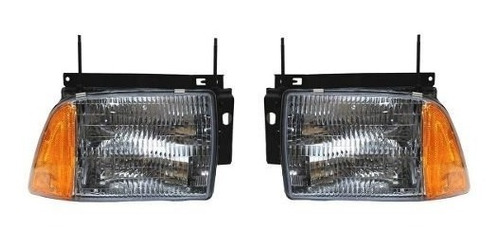 Par Juego Faros Chevrolet Blazer 1995 - 1997 Con Base Xry