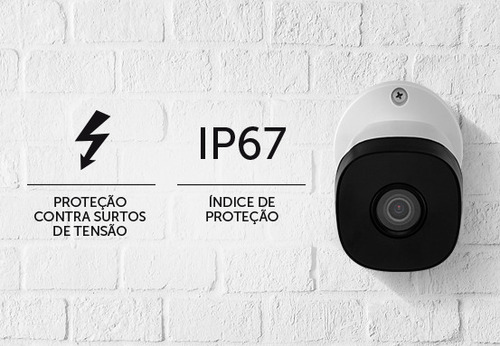 Kit Cftv Dvr Mhdx 1308 2 Tb 8 Câmeras Vhd 1230 B Intelbras