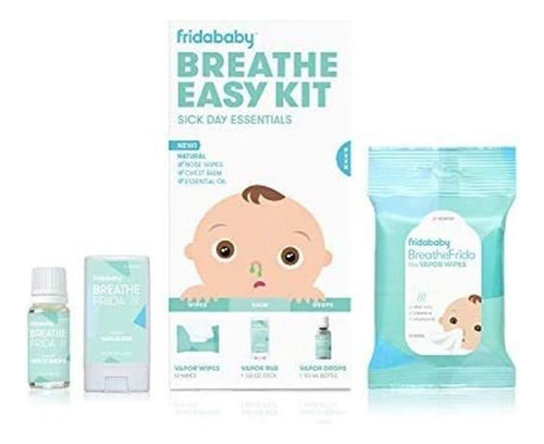 Breathe Easy Kit Sick Day Essentials By Fridababy - Natural
