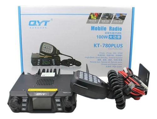 Radio Vhf Qyt Kt-780 Plus Transceptor Móvel 200ch 100w