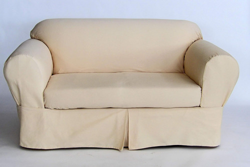 Classic Slipcovers Wden2pc10ylw Funda De Sofá De 2 Piezas, F