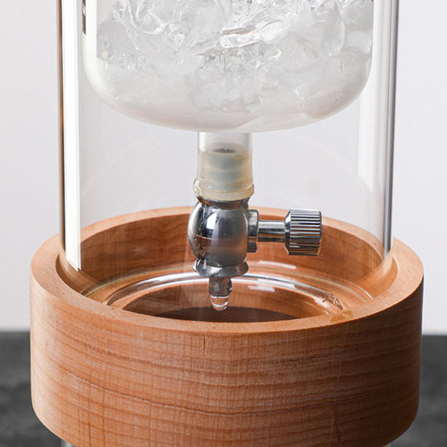 Cafetera De Goteo De Hielo De Vidrio, Tetera Para Té Y