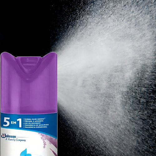 Odorizador De Ambiente Glade Lavanda 360ml Kit 5