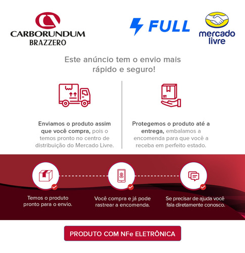 Imagem 7 de 7 de Bag Antiaderente Brazzero Carborundum