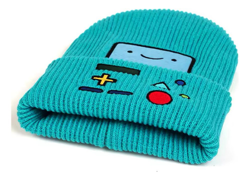 Mochila Hora De Aventura Bimo 36x29x9 Cm + Gorro Bimo Conjunto Escuela Equipaje Útiles Maleta Bag Bolsa Bagpack Finn Jake Adventure Time