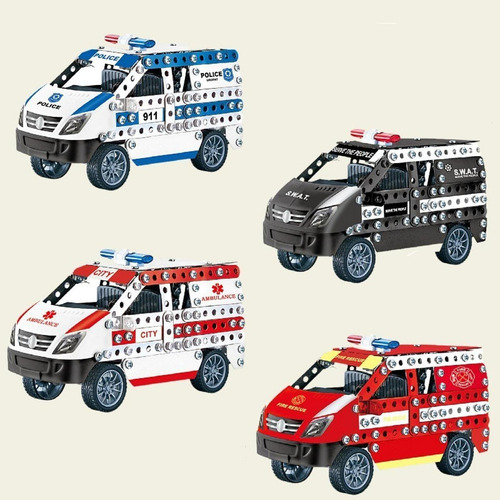 Kits De Modelos De Automóviles, Juegos Camión De Bomberos