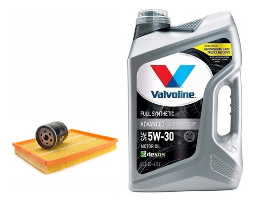 Aceite Valvoline 5w30 + Kit Filtros Ford Ecosport Kinetic