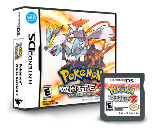 Cartucho R4 Pokémon White 2 Inglés Estuche Nintendo Ds