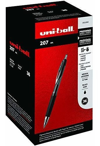 Bolígrafos De Tinta De Ge Uni-ball 207 Bolígrafos De Gel Ret