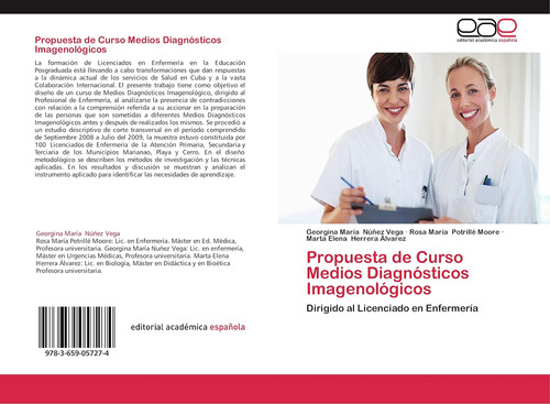 Libro: Propuesta Curso Medios Diagnósticos Imagenológicos