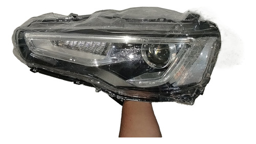 Par Farol Mitsubishi Lancer X Dark 2008-19 Xenon Devil Eyes