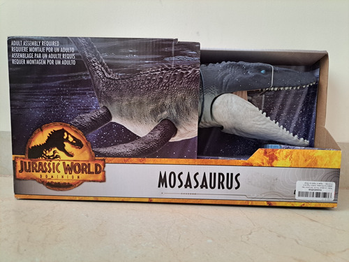 Jurassic World Dominion Mosasaurio Protector Oceánico Mattel