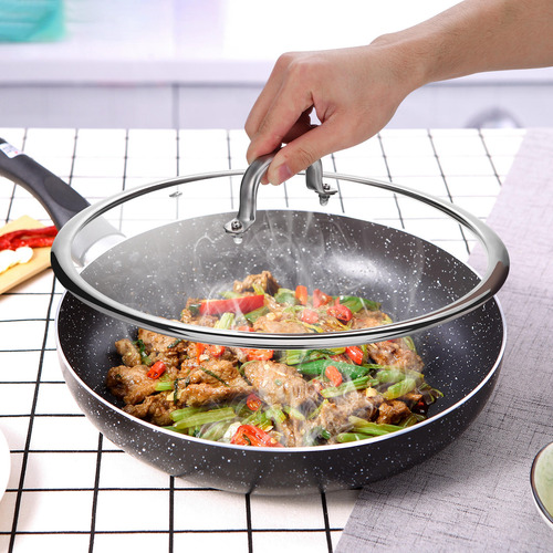 Utensilios De Cocina Universales Con Tapa Redonda De Acero I