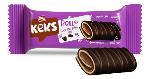 Bifa Keks Roll Cake With Cocoa Cream X 3 Unidades