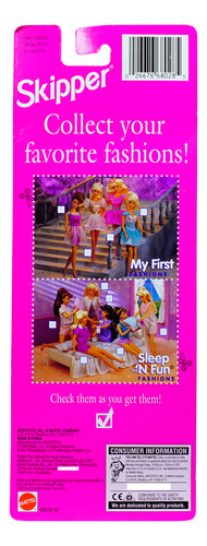 Barbie Teen Time Fashions Colorful Set Skipper 1996 Edition
