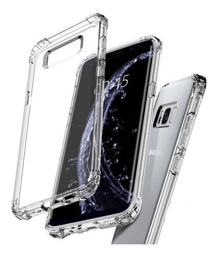 Samsung Galaxy S8 Plus /  Funda Protectora Lujo Transparente