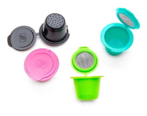 Imagen 6 de 7 de 4 Capsulas Recargables Nespresso Reutilizables Ecologicas