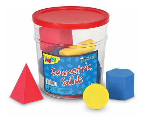Learning Resources Hands-on Soft Geosolids, Soft Foam 3d Sha
