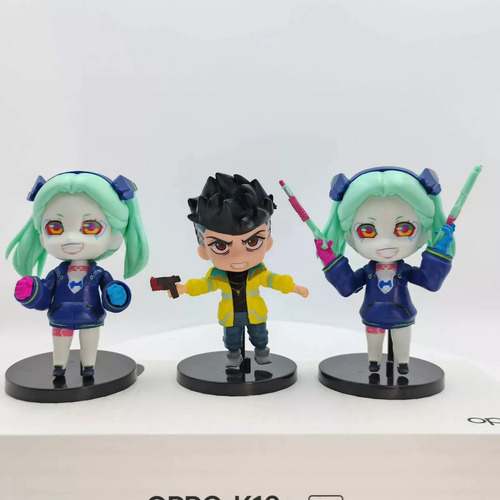 Figuras De Acción Lindas De Lucy Rebecca David De Cyberpunk,