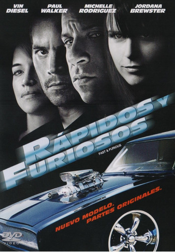 Rapidos Y Furiosos Fast Furious 4 Vin Diesel Pelicula Dvd