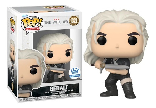¡Funko Pop! Televisión: The Witcher, Geralt 1321, en exclusiva