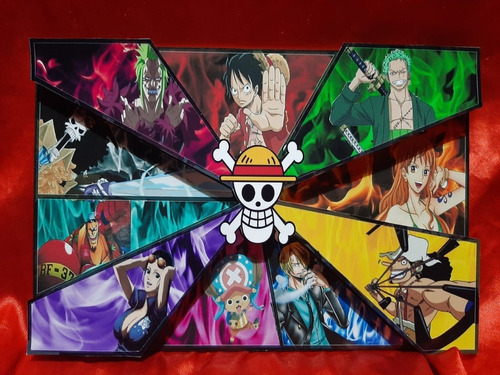 Cuadros De Madera  3d One Piece 6
