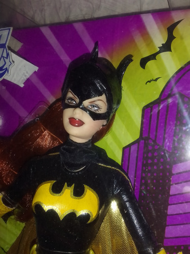 Barbie Batgirl Batman Dc Comics Pink Label (Usado)