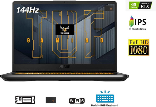 Laptop Asus Tuf F15 Gaming Core I5 11g Rtx 3050 8/512gb 2022