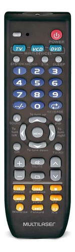 Controle Remoto Universal 3 Em 1 Multilaser