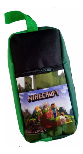 Botinera Estampada Minecraft 