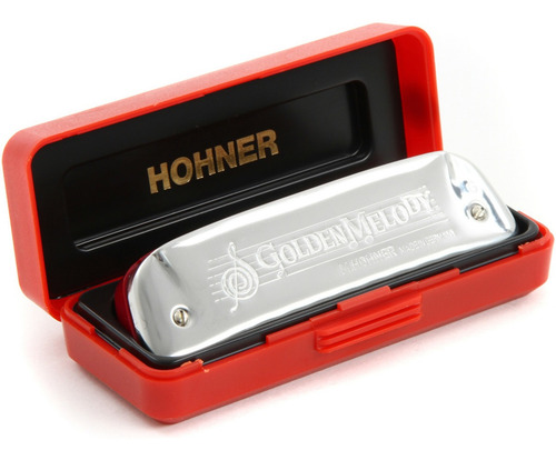 Imagen 1 de 8 de Armonica Hohner Golden Melody Diatonica