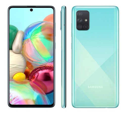 Smartphone Samsung Galaxy A71 Tela 6.7 128gb 6gb Ram Android
