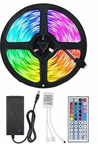 Tira Led Rgb Rollo De 5 Metros Para Decorar