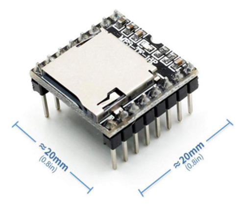 Mini Reproductor De Mp3 De 3x24 Bits, Reproductor De Audio,