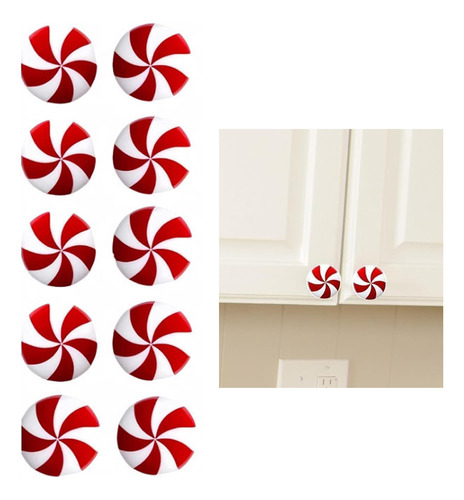 10 Pomo Decorativo De Silicona D