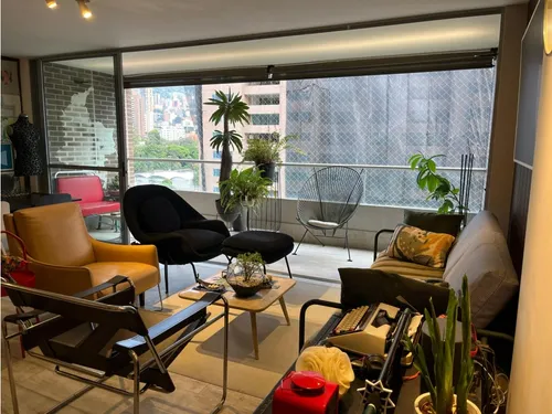122m2 Apartamento En El Poblado