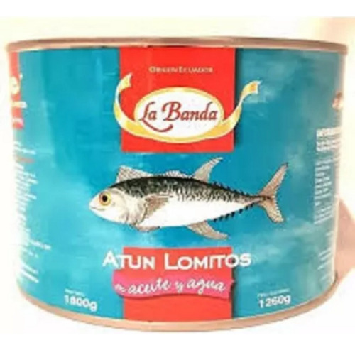 Atun Lomito En Aceite Y Agua 1un X 1800g