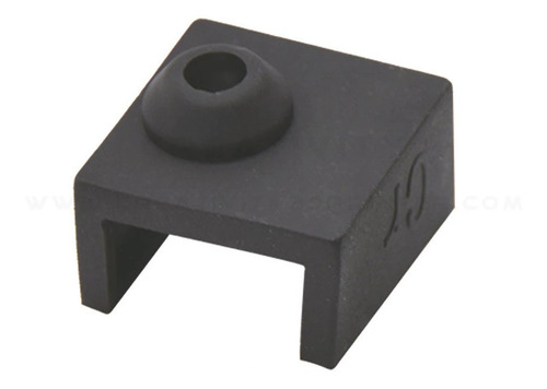Imagem 4 de 6 de 5x Capa De Silicone Hotend Mk8 Creality Ender 3 - Preto
