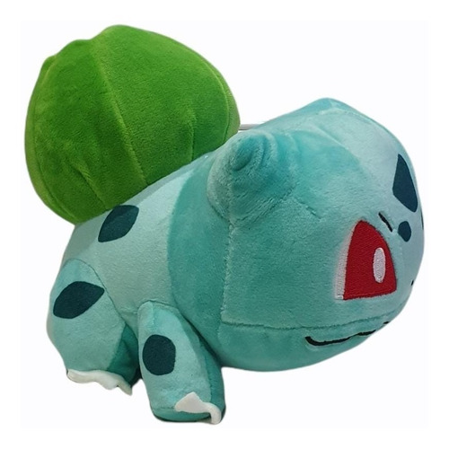 Imagen 3 de 7 de Peluche Bulbasaur Pokémon 15 Cm Original Esponjoso Calidad