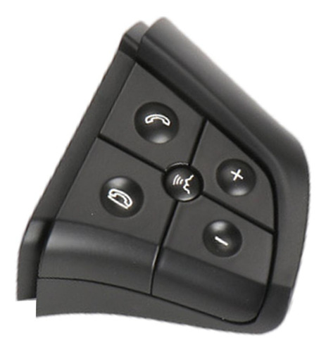 Botões De Controle De Interruptores Black Direita 5 Chaves