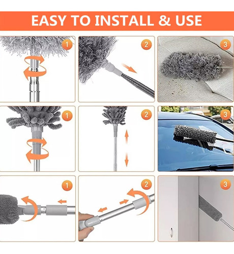 Limpiador Extensible Para Ventilador De Techo