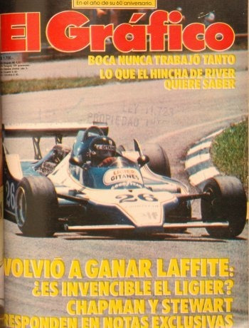 El Grafico 3096 Mike Rossman Jackie Stewart Lafitte